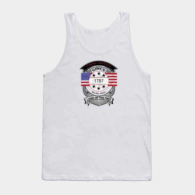 New Jersey Tank Top by artsytee